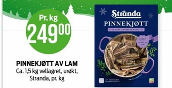 Kiwi Pinnekjøtt Av Lam Stranda tilbud