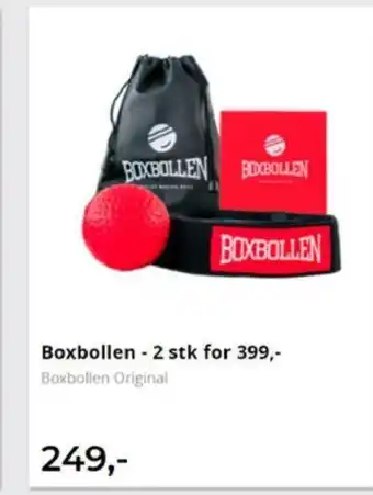 Teknikmagasinet Boxbollen-2 stk, tilbud
