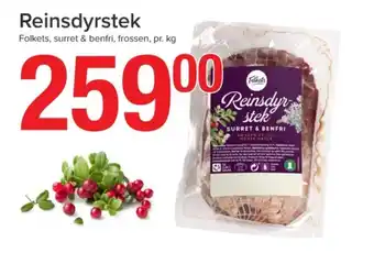 Eurospar Folkets elgstek tilbud
