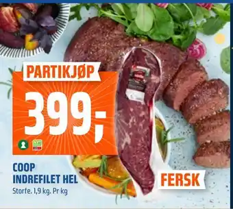 Coop Obs Coop indrefilet hel tilbud