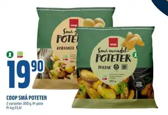 Coop Obs Coop små poteter tilbud