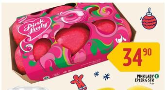 Coop Prix Pink lady epler 6 stk tilbud