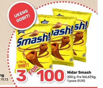 Coop Marked Nidar smash tilbud