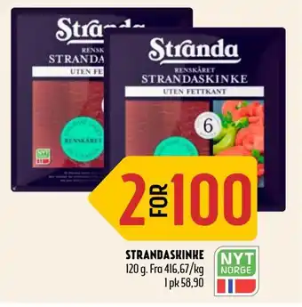 Coop Prix Strandaskinke tilbud