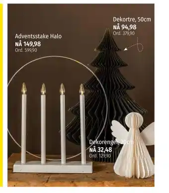 Nille Adventsstake halo tilbud