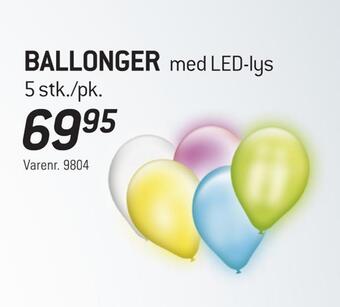 Thansen Ballonger tilbud