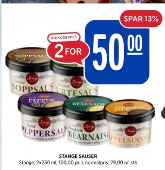 Rema 1000 Stange sauser tilbud