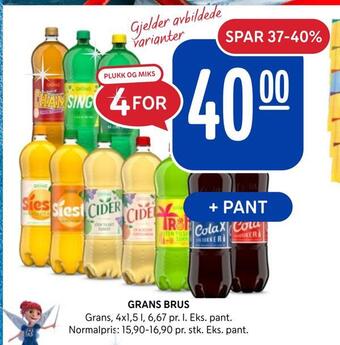 Rema 1000 Grans brus tilbud