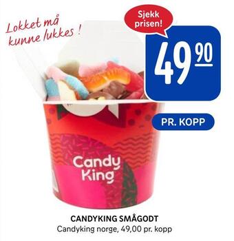 Rema 1000 Candyking smågodt tilbud