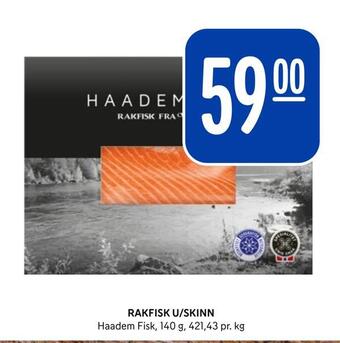 Rema 1000 Rakfisk u/skinn tilbud