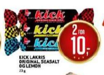 Bunnpris Kick godterier tilbud