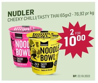 Holdbart Nudler tilbud