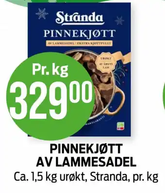 Kiwi Pinnekjøtt Av Lammesadel Stranda tilbud