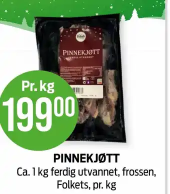 Kiwi Pinnekjøtt Folkets tilbud