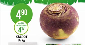 Kiwi Kålrot tilbud