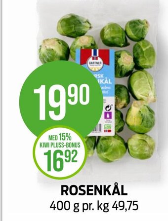 Kiwi Rosenkål tilbud