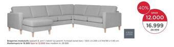 Møbelringen Bragernes modulsofa tilbud