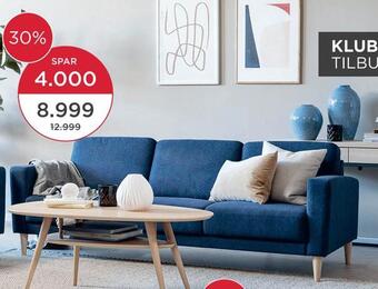 Møbelringen Luna modulsofa 3-seter tilbud