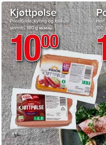 Spar Kjøttpølse tilbud