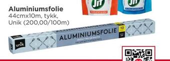 Meny Aluminiumsfolie tilbud