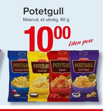 Spar Potetgull tilbud