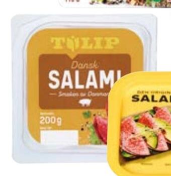 Meny Dansk salami tilbud