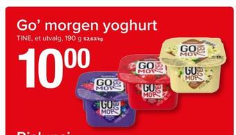 Spar Go' morgen yoghurt tilbud