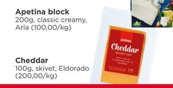 Meny Cheddar tilbud