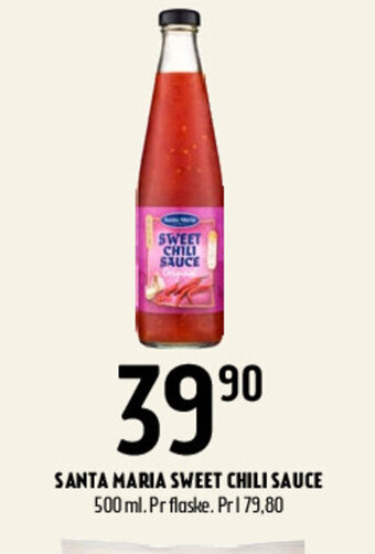 Coop Prix Santa Maria Sweet Chili Sauce tilbud
