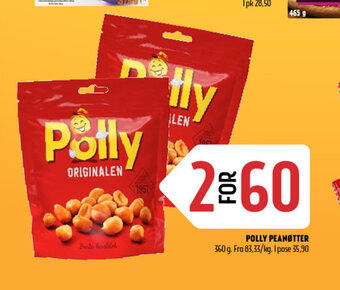 Coop Prix Polly Peanøtter tilbud