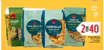 Coop Prix Utvalgt Coop Pasta tilbud