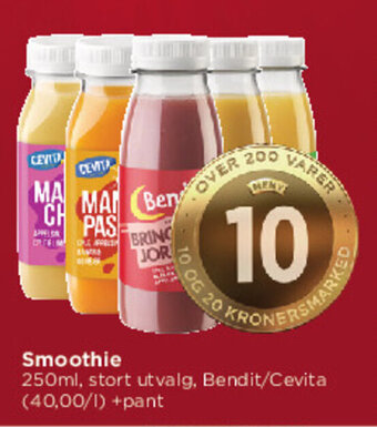 Meny Smoothie tilbud