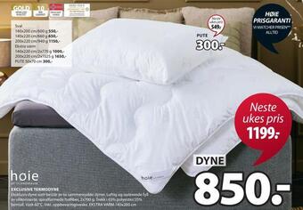 JYSK Exclusive termodyne tilbud