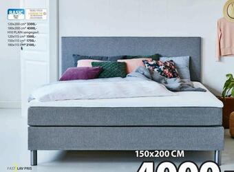 JYSK H10 plain sengegavl tilbud