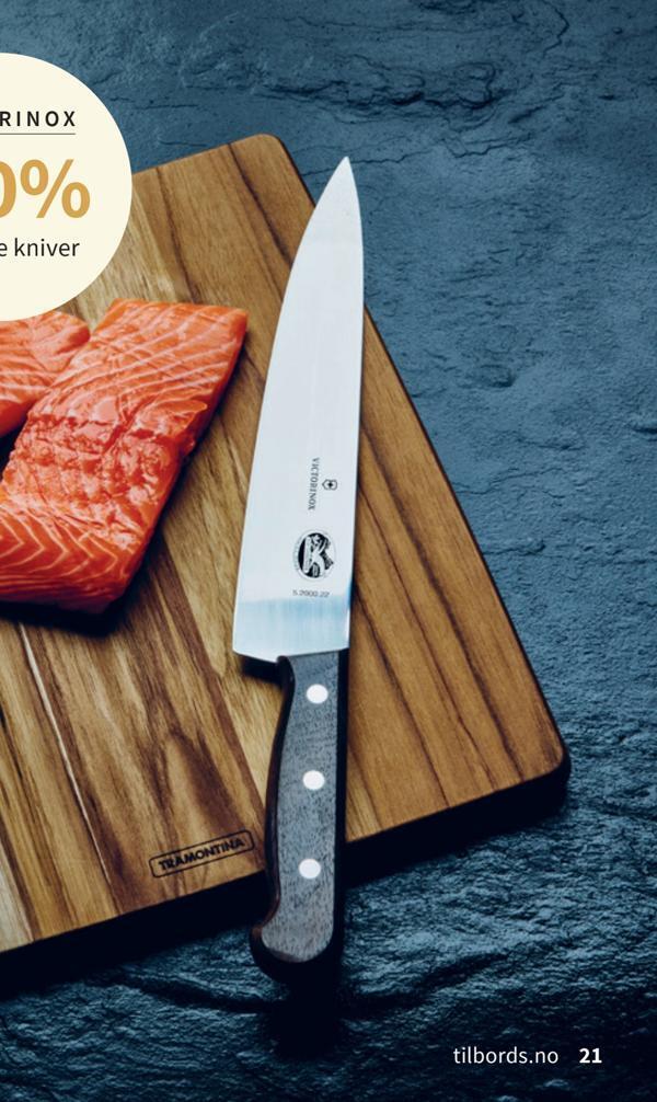 Tilbords Victorinox kokkekniv 22 cm tilbud