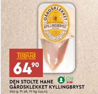 Coop Mega Gårdsklekket kyllingbryst tilbud