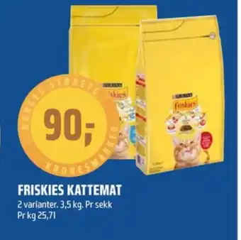 Coop Obs Friskies kattemat tilbud