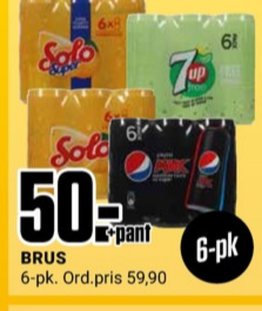 Europris Solo super brus tilbud