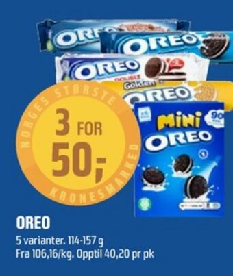 Coop Obs Oreo kjeks tilbud