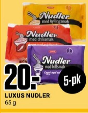 Europris Luxus nudler tilbud