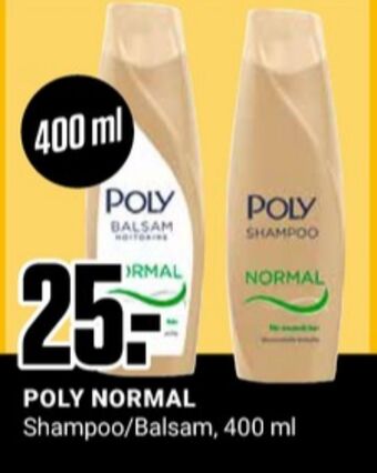 Europris Poly shampoo tilbud