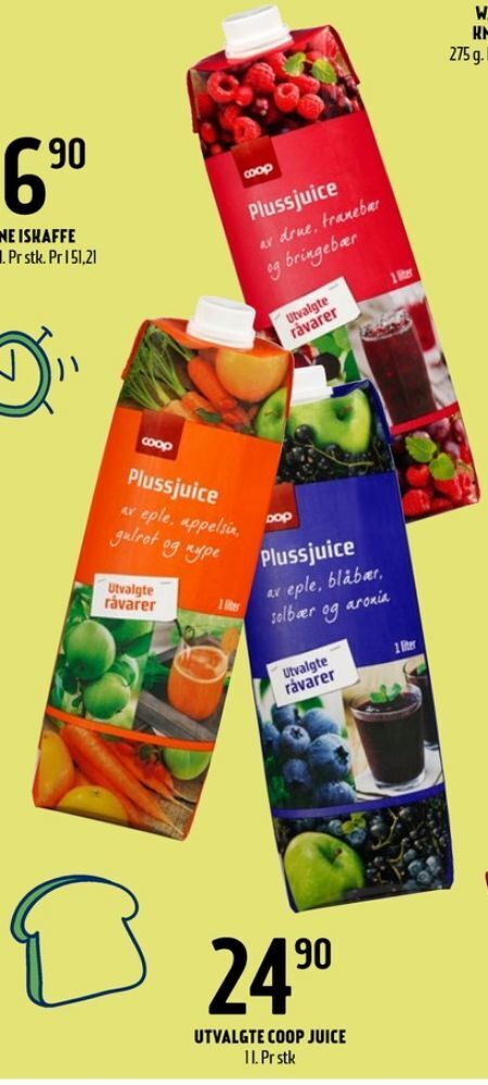 Coop Prix Coop juice tilbud