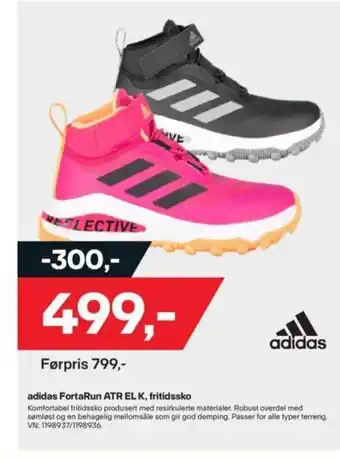 XXL Sport Adidas Fortarun ATR EL K, fritidskko tilbud
