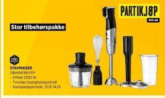 POWER Stavmikser OBHINFINIYFP tilbud
