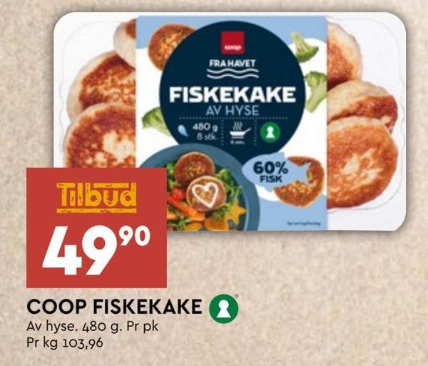 Coop Mega Coop fiskekake tilbud