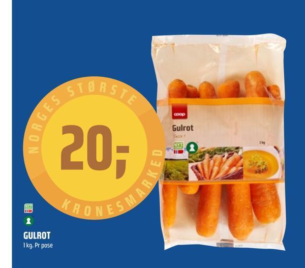 Coop Obs Gulrot tilbud