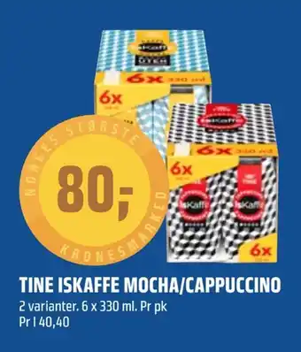 Coop Obs Tine iskaffe mocha/cappuccino tilbud