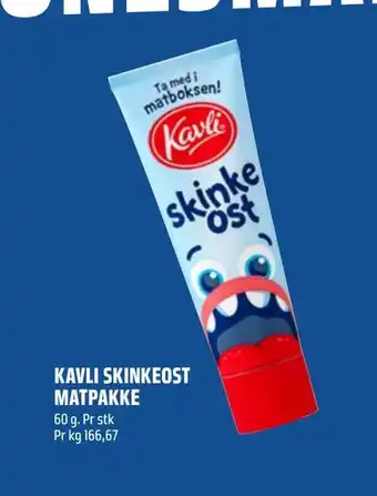 Coop Obs Kavli skinkeost matpakke tilbud