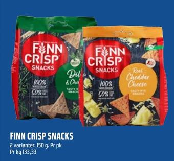 Coop Obs Finn crisp snacks tilbud