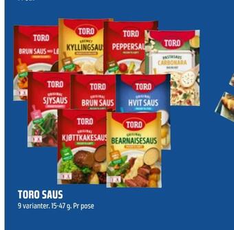 Coop Obs Toro saus tilbud